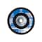 Pferd 4-1/2" x 5/8-11 Thd. POLIFAN Flap Disc - A-COOL SG INOX+ALU, Aluminum oxide, 80 Grit, Conical 62243 - alternate 3